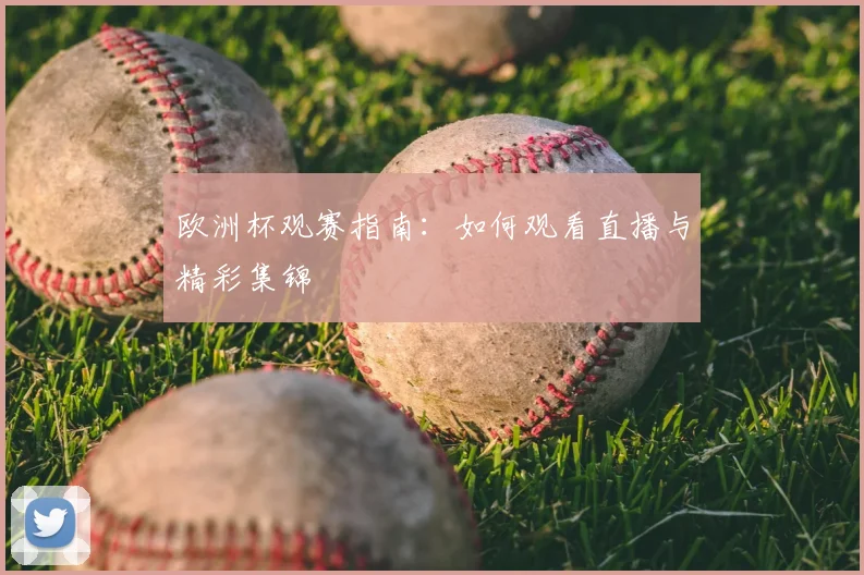 欧洲杯观赛指南：如何观看直播与精彩集锦
