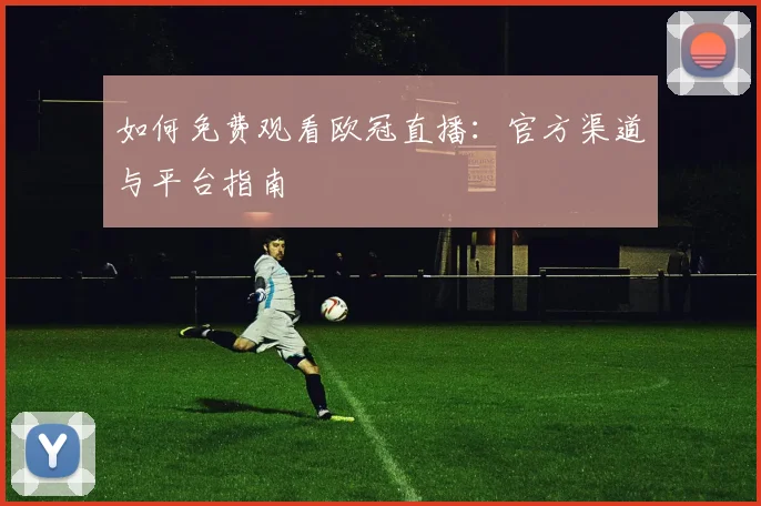 如何免费观看欧冠直播：官方渠道与平台指南